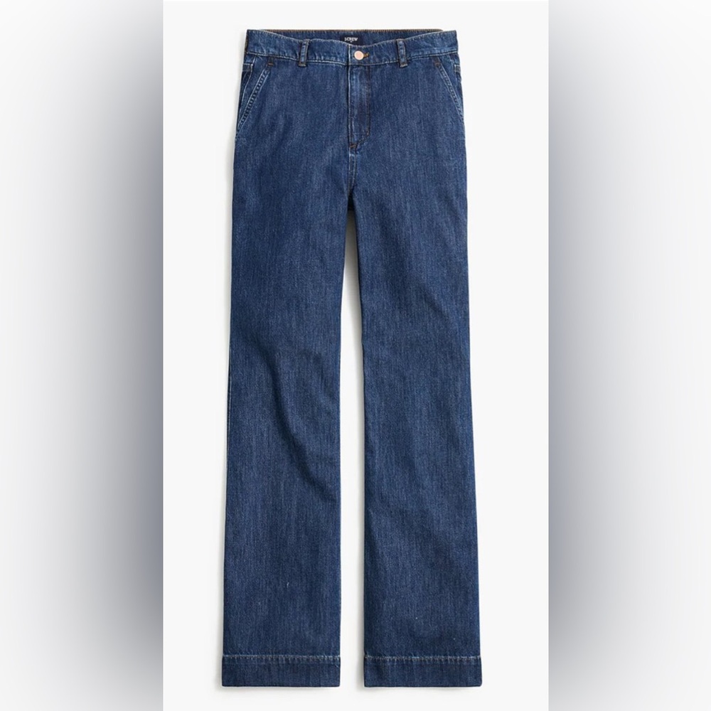 J. Crew petite denim trouser pants